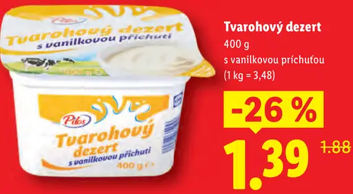 Pilos Tvarohový dezert