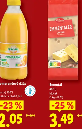 Solevita Pomarančový džús