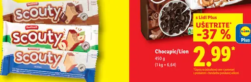 Nestlé Chocapic/Lion cereálne guličky