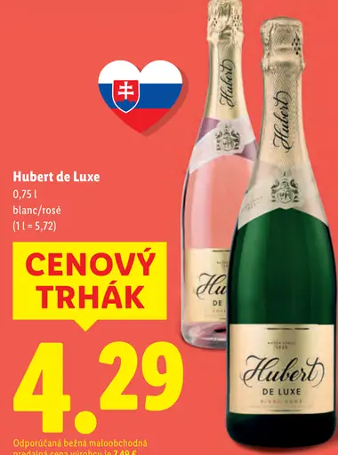 Hubert de Luxe blanc/rosé