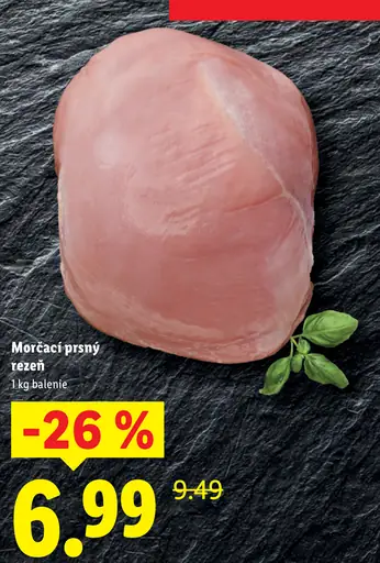 Morčací prsný rezeň