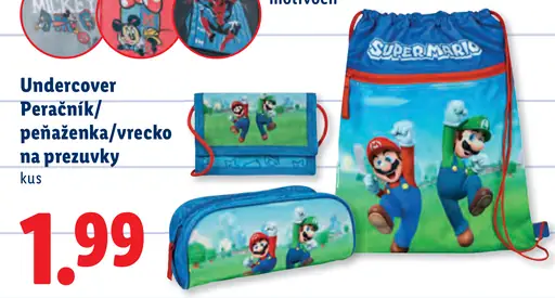 Undercover Peračník/peňaženka/vrecko na prezuvky