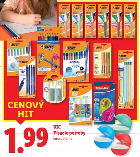 Písacie potreby 15-dielna súprava