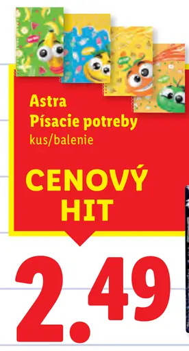 Astra Pisacie potreby