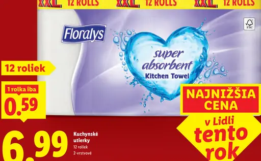 Florays kuchynské utierky