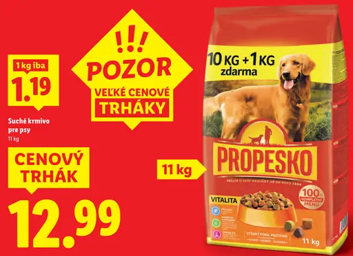 Propesko Suché krmivo pre psy