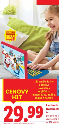 Lexibook Notebook pre deti