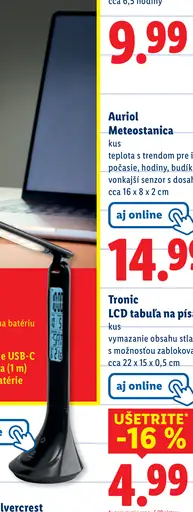 Tronic LCD tabuľa na písanie