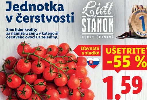 Paradajky cherry strapcové
