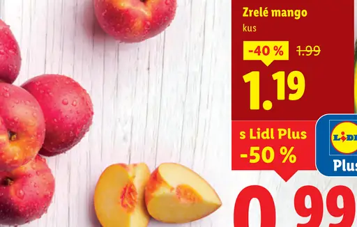 Zrelé mango