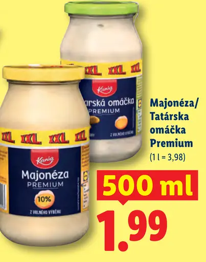 Kania Majonéza/tatárska omáčka Premium