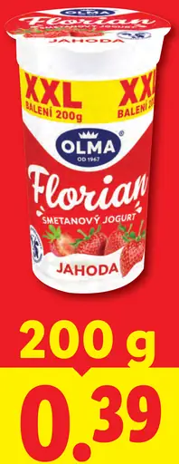 Olma Florian smotanový jogurt
