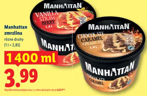 Manhattan zmrzlina