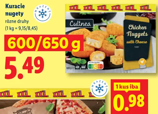 Culinea Kuracie nugetky