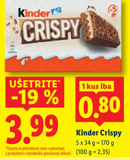 Kinder Crispy