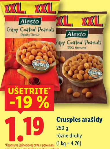 Alesto Cruspies arašidy