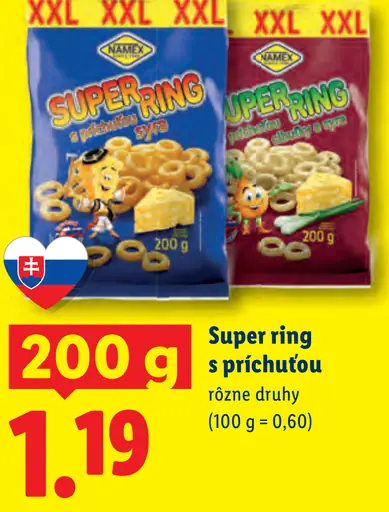 Super ring s príchuťou