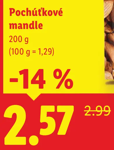 Alesto Pochúťkové mandle
