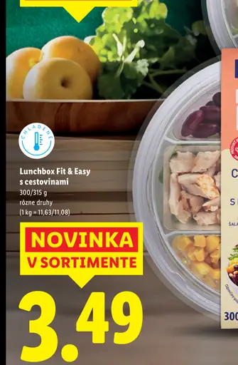 Fit & Easy Lunchbox cestovinový šalát