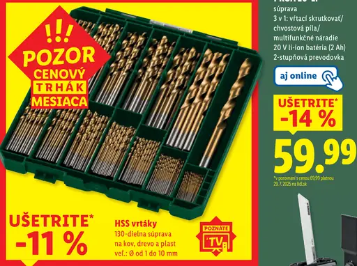 HSS vrtáky