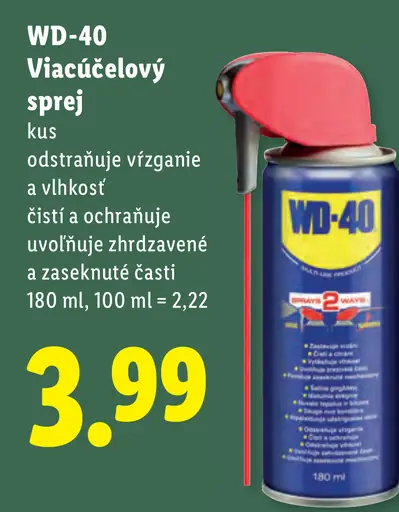 WD-40 viacúčelový sprej
