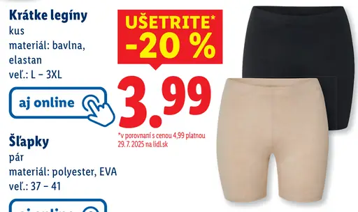 Esmara Krátke legíny