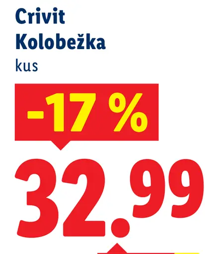 Crivit Kolobežka