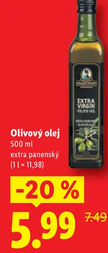 Extra panenský olivový olej