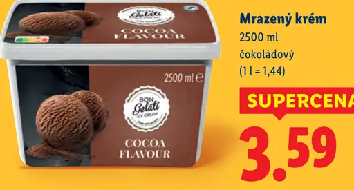 Gelatelli Mrazený krém Cocoa Flavour