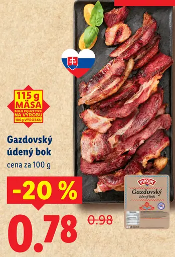 Gazdovský údený bok