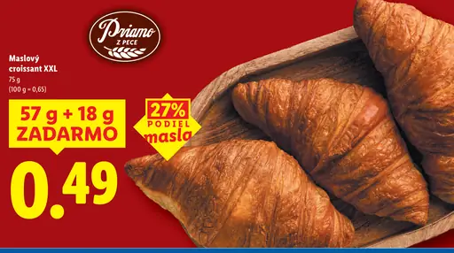 Priamo Maslový croissant