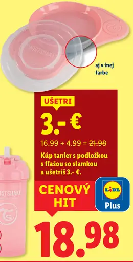 Twistshake Tanier s podložkou