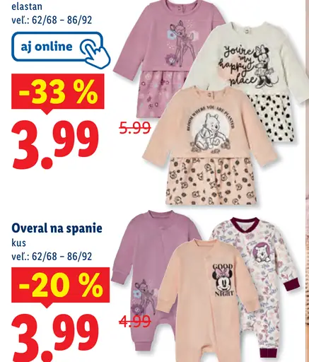 Lupilu Overal na spanie