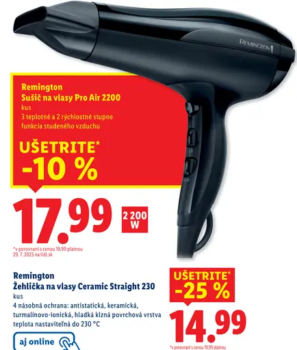Remington Sušič na vlasy Pro Air 2200
