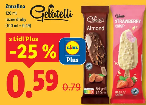 Gelatelli Zmrzlina