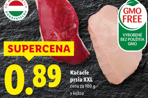 Kačacie prsia XXL