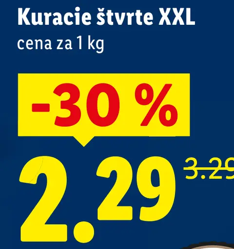 Kuracie štvrte XXL