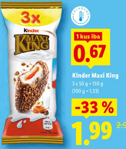 Kinder Maxi King