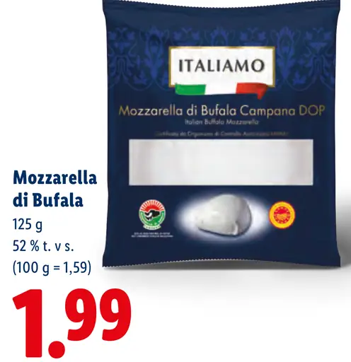 Italiamo Mozzarella di Bufala