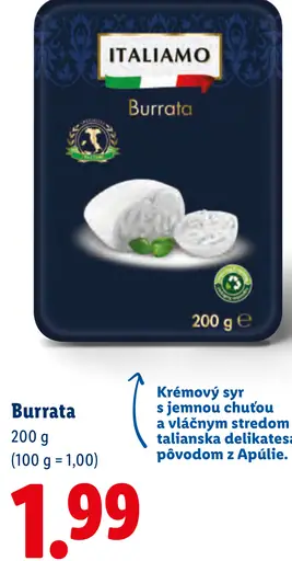 Italiamo Burrata