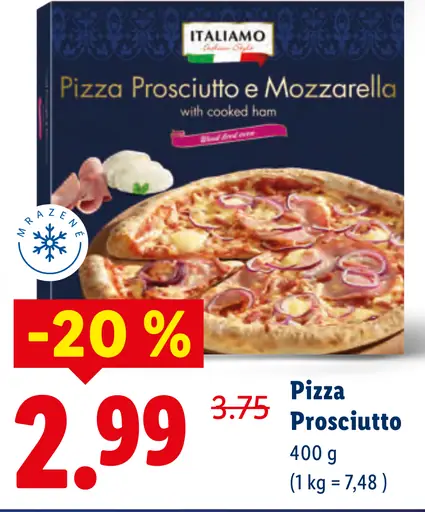 Italiamo Pizza Prosciutto