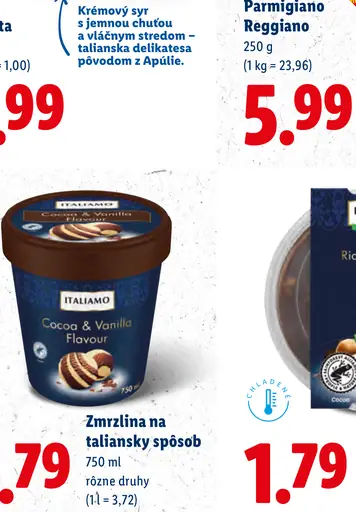 Italiamo Zmrzlina na taliansky spôsob