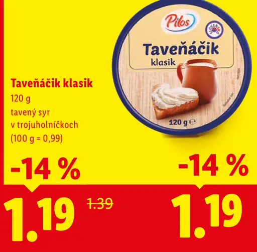 Taveňáčik klasik
