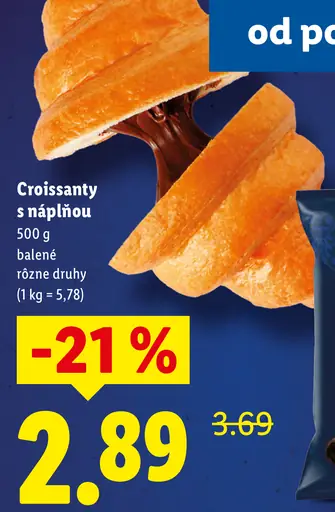 Italiano Croissanty s náplňou