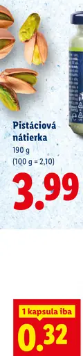 Italiano Pistáciová nátierka