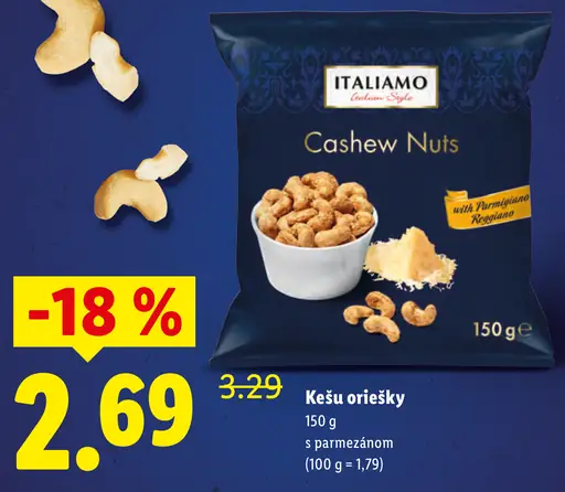 Italiamo Kešu oriešky