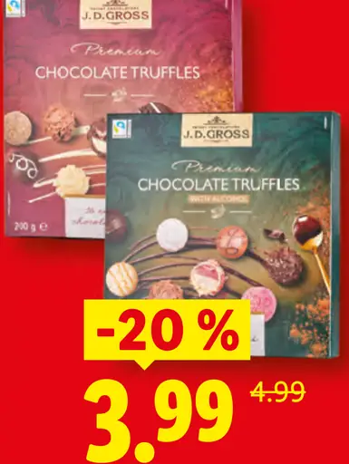 J.D. Cross Truffles pralinky