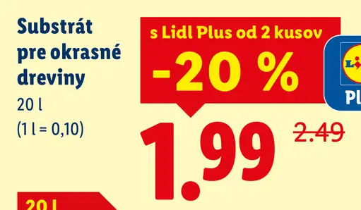Substrát pro okrasné dreviny