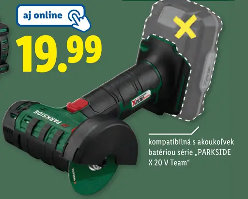 Parkside Aku multifunkčné náradie PAMFW 20-Li