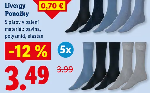 Livergy Ponožky